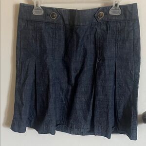 JCrew Denim Blue Women's Skirt 100% cotton